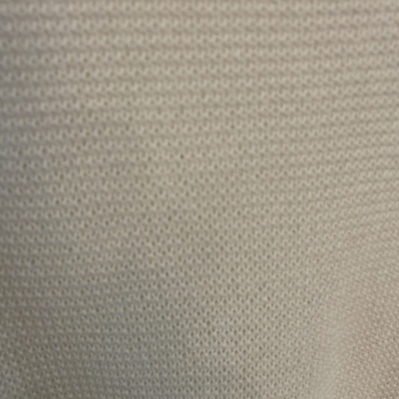 LOFT white knit drop shoulder women’s size Large L short sleeved sweater - Picture 4 of 7